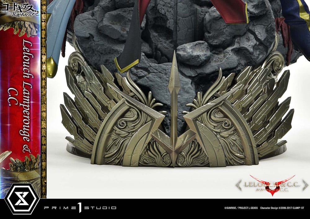 Code Geass: Lelouch of the Rebellion Concept Masterline Series Statue 1/6 Lelouch Lamperouge & C.C. 44 cm - Versand: 5-7 Tage nach Bestellung