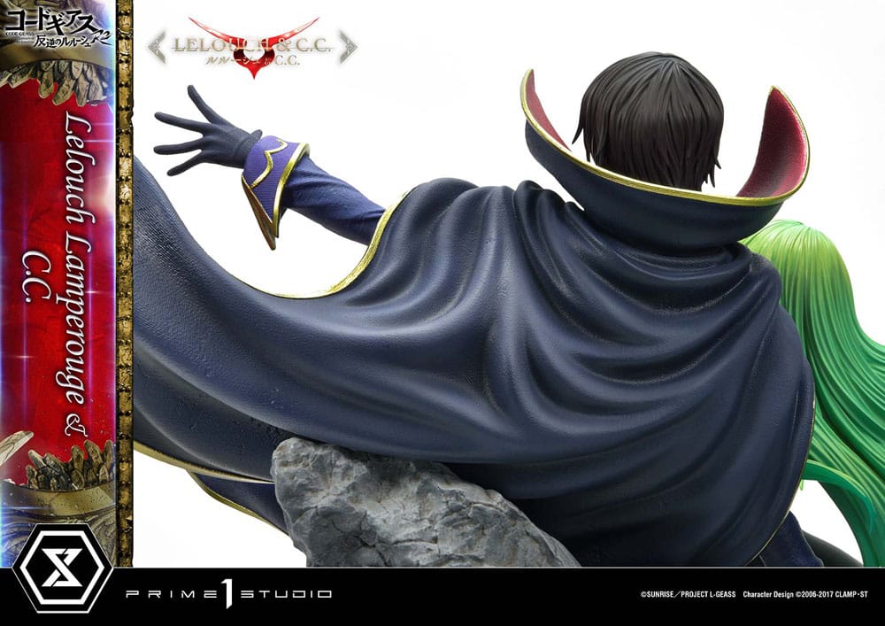 Code Geass: Lelouch of the Rebellion Concept Masterline Series Statue 1/6 Lelouch Lamperouge & C.C. 44 cm - Versand: 5-7 Tage nach Bestellung