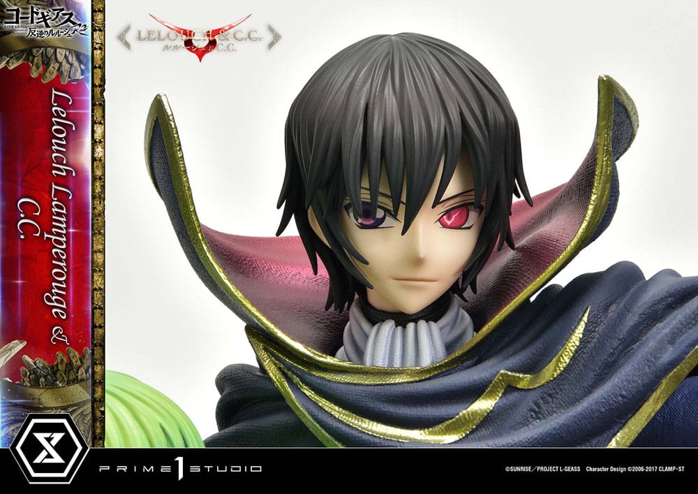 Code Geass: Lelouch of the Rebellion Concept Masterline Series Statue 1/6 Lelouch Lamperouge & C.C. 44 cm - Versand: 5-7 Tage nach Bestellung