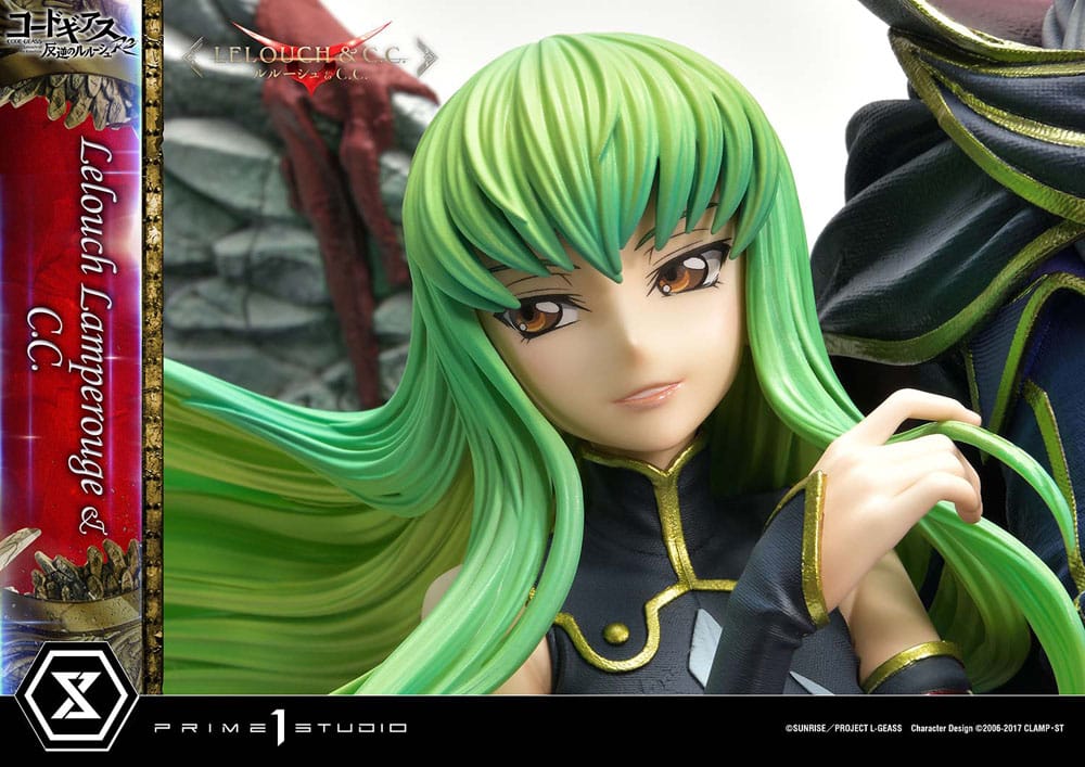 Code Geass: Lelouch of the Rebellion Concept Masterline Series Statue 1/6 Lelouch Lamperouge & C.C. 44 cm - Versand: 5-7 Tage nach Bestellung
