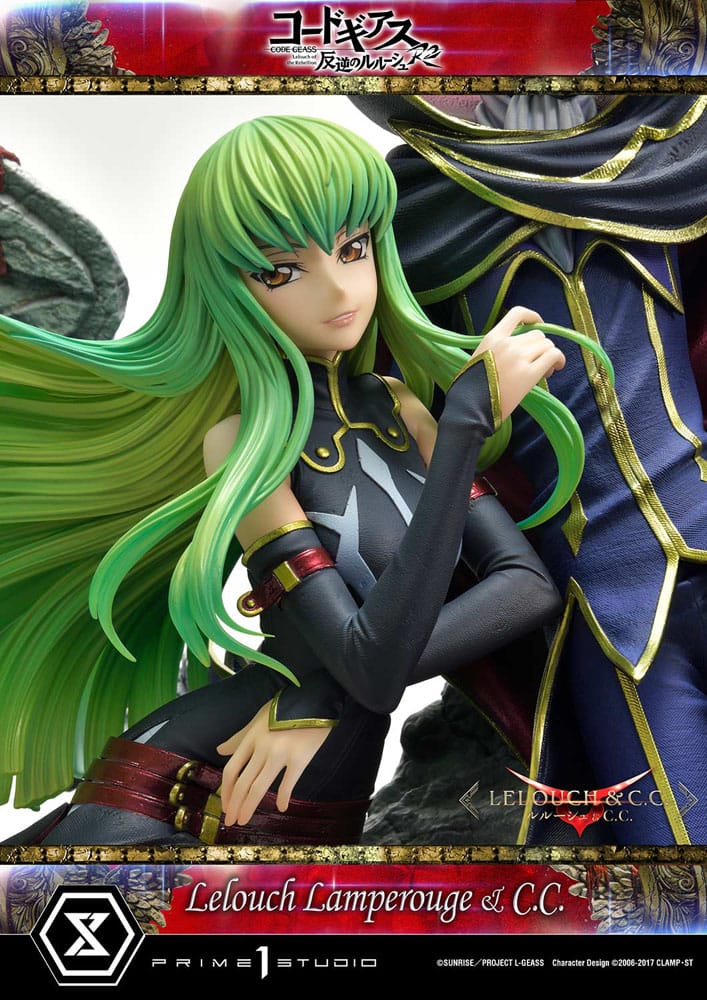 Code Geass: Lelouch of the Rebellion Concept Masterline Series Statue 1/6 Lelouch Lamperouge & C.C. 44 cm - Versand: 5-7 Tage nach Bestellung