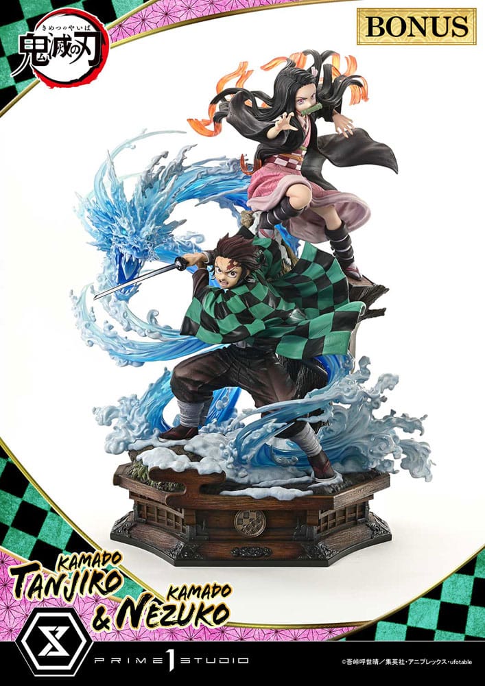 Demon Slayer: Kimetsu no Yaiba Concept Masterline Series Statue 1/6 Nezuko & Tanjiro Ultimate Bonus Ver. 56 cm  - Preorder - ETA: 25.01.2027