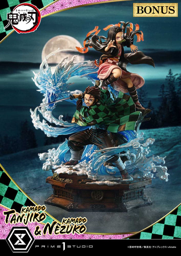 Demon Slayer: Kimetsu no Yaiba Concept Masterline Series Statue 1/6 Nezuko & Tanjiro Ultimate Bonus Ver. 56 cm  - Preorder - ETA: 25.01.2027