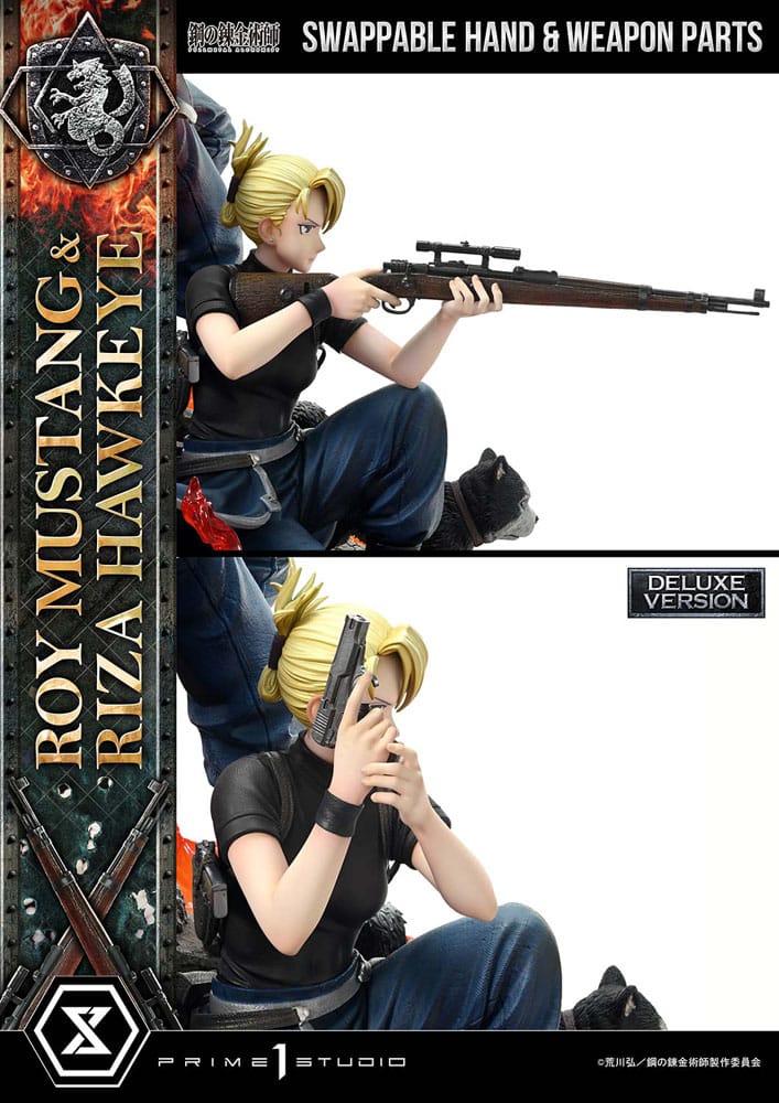 Fullmetal Alchemist Concept Masterline Statue 1/6 Roy Mustang & Riza Hawkeye Deluxe Bonus Version 50 cm - Preorder - ETA: 19.02.2026