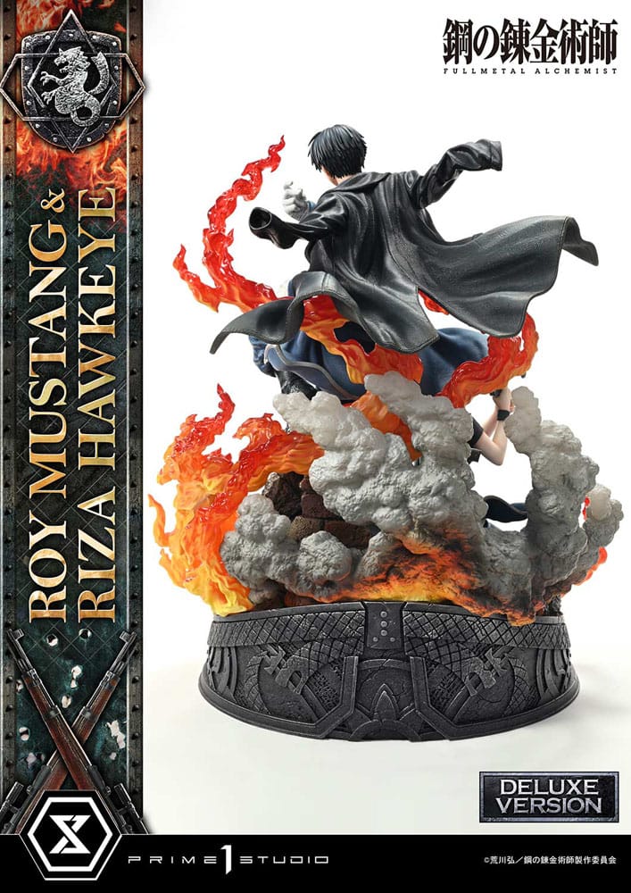 Fullmetal Alchemist Concept Masterline Statue 1/6 Roy Mustang & Riza Hawkeye Deluxe Bonus Version 50 cm - Preorder - ETA: 19.02.2026