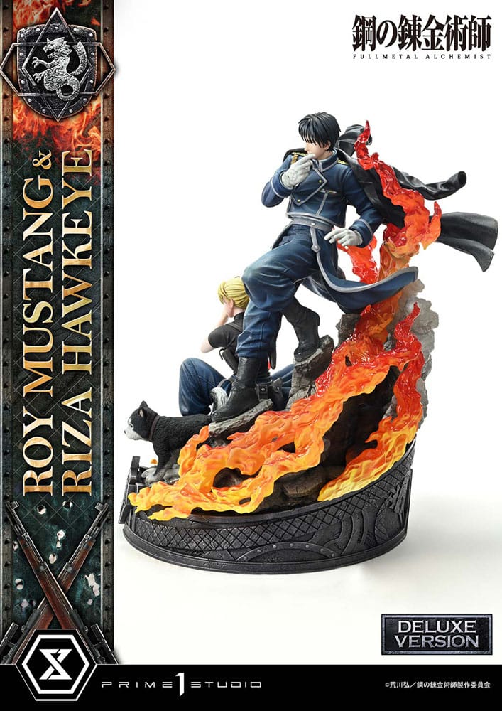 Fullmetal Alchemist Concept Masterline Statue 1/6 Roy Mustang & Riza Hawkeye Deluxe Bonus Version 50 cm - Preorder - ETA: 19.02.2026