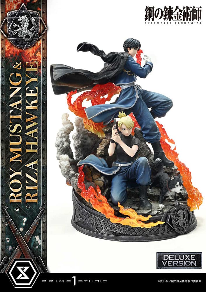 Fullmetal Alchemist Concept Masterline Statue 1/6 Roy Mustang & Riza Hawkeye Deluxe Bonus Version 50 cm - Preorder - ETA: 19.02.2026