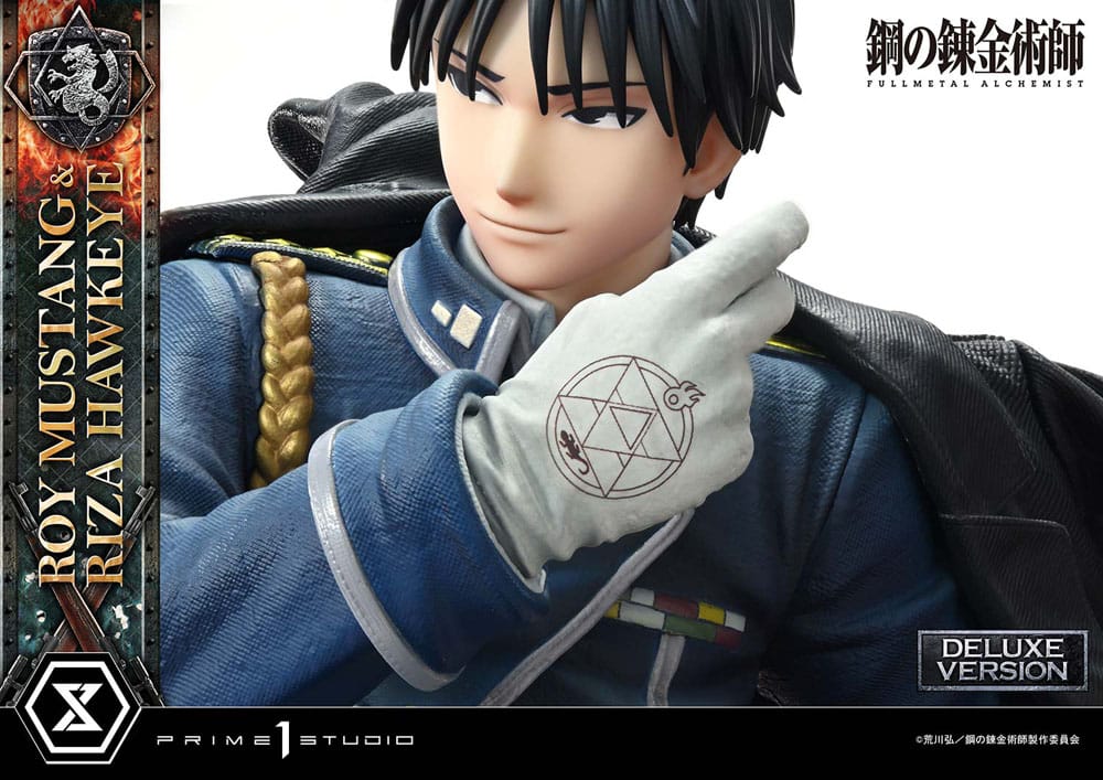 Fullmetal Alchemist Concept Masterline Statue 1/6 Roy Mustang & Riza Hawkeye Deluxe Bonus Version 50 cm - Preorder - ETA: 19.02.2026