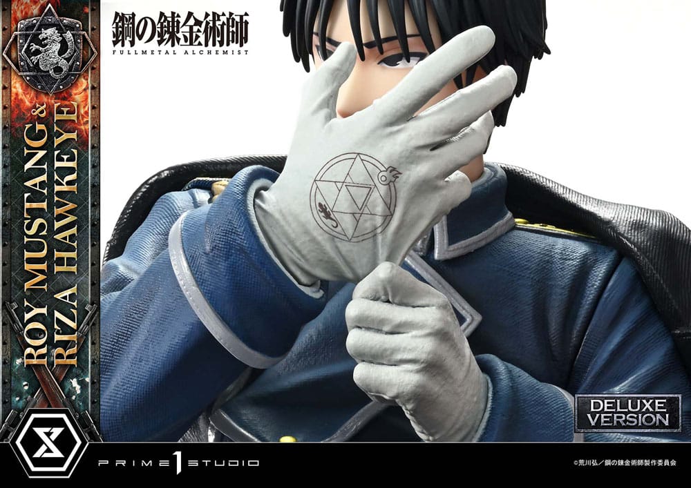 Fullmetal Alchemist Concept Masterline Statue 1/6 Roy Mustang & Riza Hawkeye Deluxe Bonus Version 50 cm - Preorder - ETA: 19.02.2026