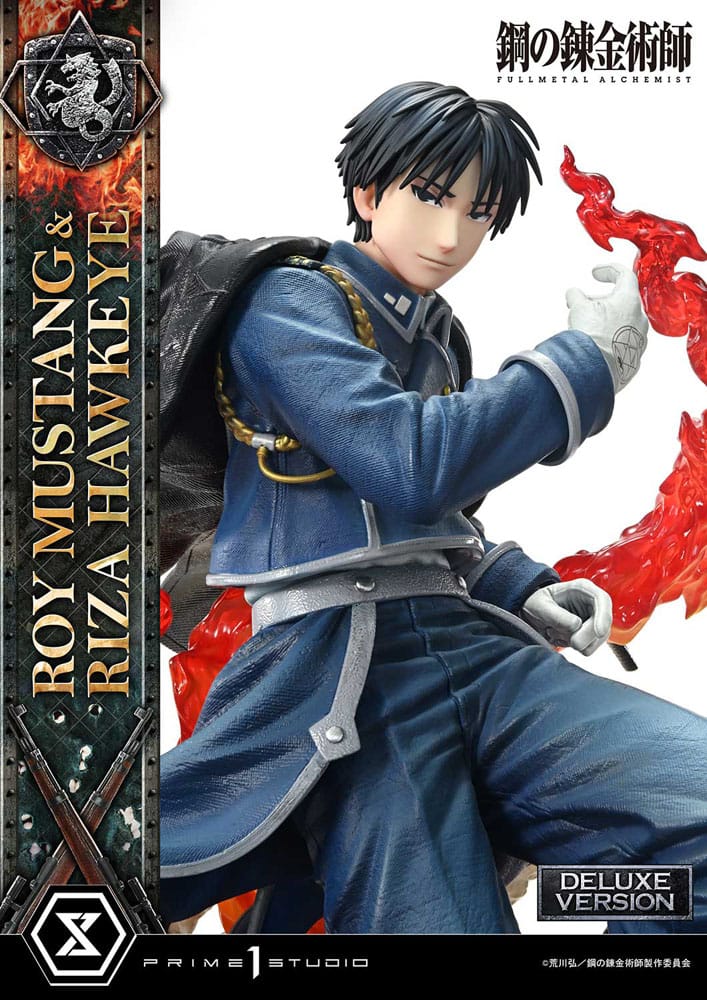 Fullmetal Alchemist Concept Masterline Statue 1/6 Roy Mustang & Riza Hawkeye Deluxe Bonus Version 50 cm - Preorder - ETA: 19.02.2026