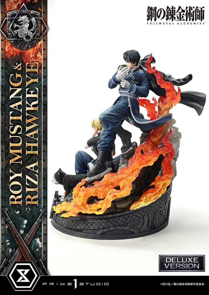 Fullmetal Alchemist Concept Masterline Statue 1/6 Roy Mustang & Riza Hawkeye Deluxe Bonus Version 50 cm - Preorder - ETA: 19.02.2026