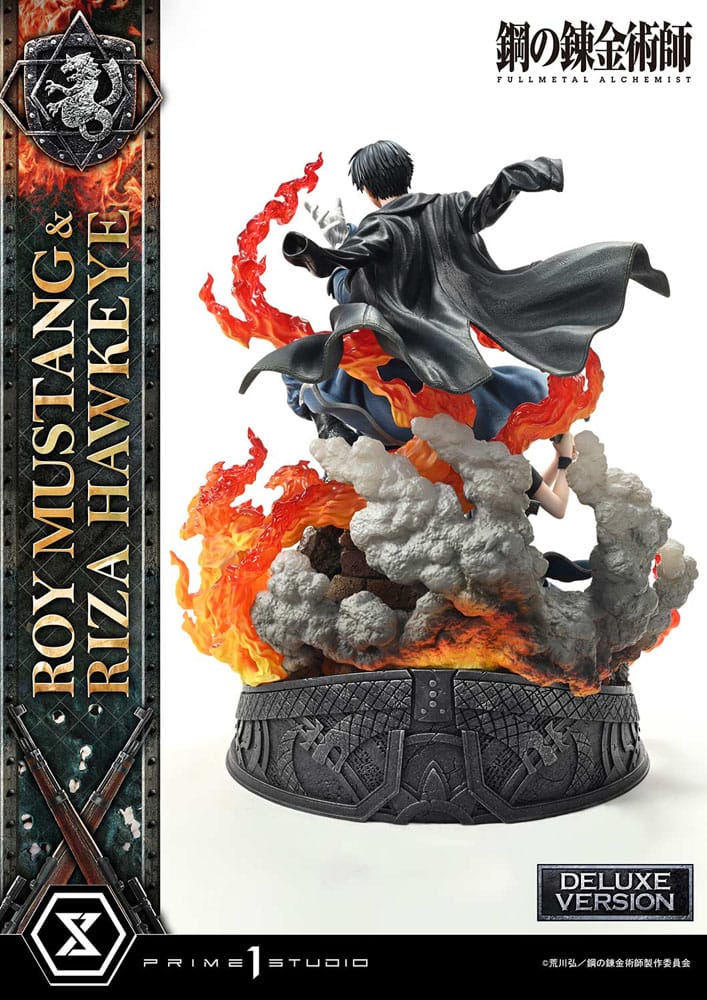 Fullmetal Alchemist Concept Masterline Statue 1/6 Roy Mustang & Riza Hawkeye Deluxe Bonus Version 50 cm - Preorder - ETA: 19.02.2026