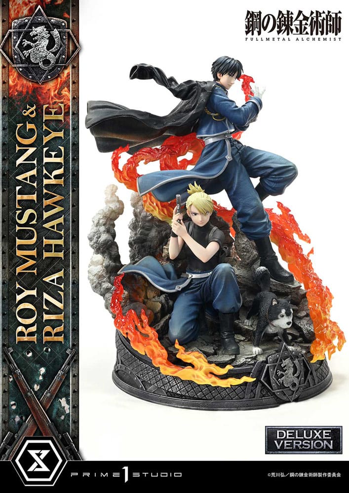Fullmetal Alchemist Concept Masterline Statue 1/6 Roy Mustang & Riza Hawkeye Deluxe Bonus Version 50 cm - Preorder - ETA: 19.02.2026