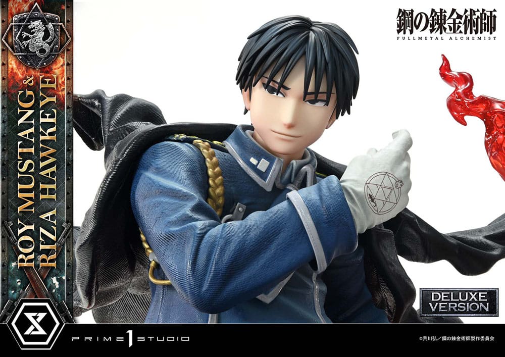 Fullmetal Alchemist Concept Masterline Statue 1/6 Roy Mustang & Riza Hawkeye Deluxe Bonus Version 50 cm - Preorder - ETA: 19.02.2026