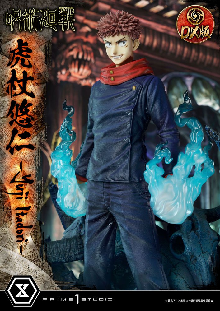 Jujutsu Kaisen Premium Masterline Series Statue Yuji Itadori Deluxe Version 38 cm - Versand: 5-7 Tage nach Bestellung