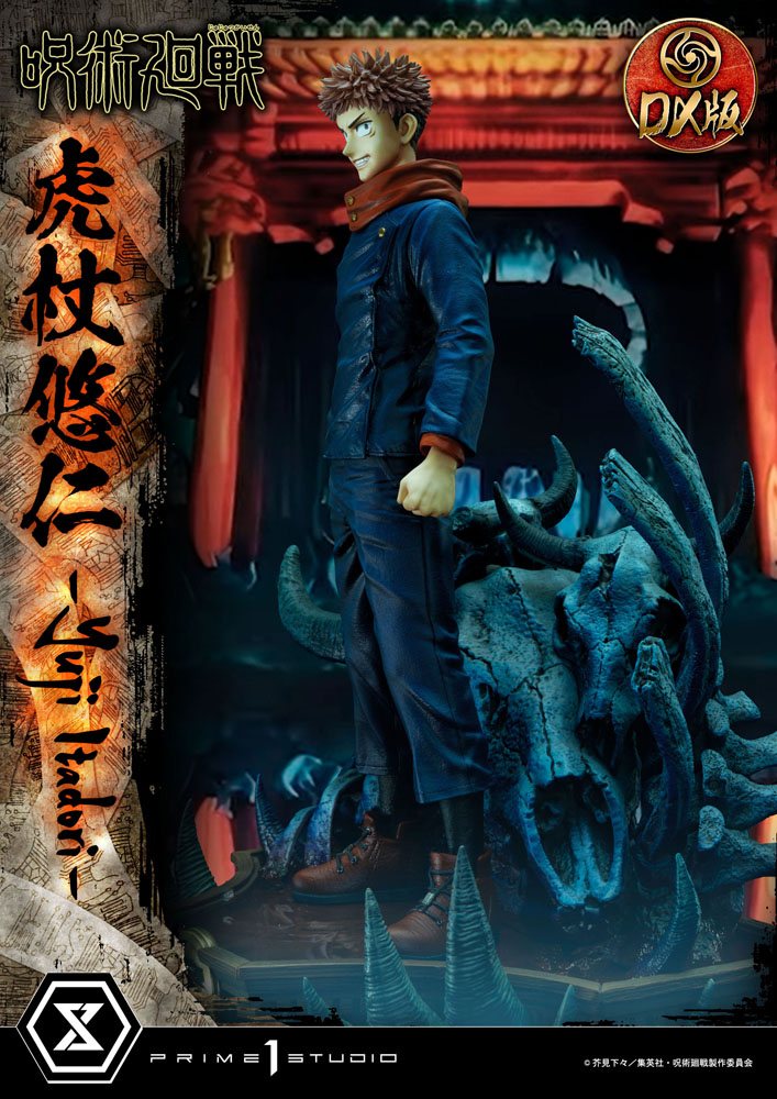 Jujutsu Kaisen Premium Masterline Series Statue Yuji Itadori Deluxe Version 38 cm - Versand: 5-7 Tage nach Bestellung