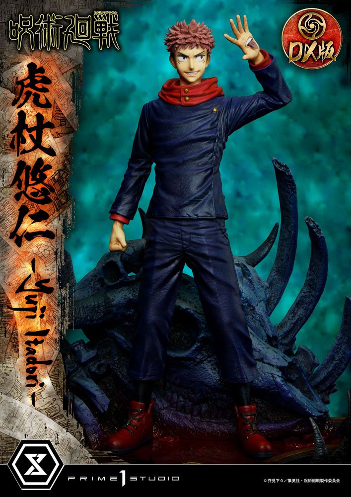 Jujutsu Kaisen Premium Masterline Series Statue Yuji Itadori Deluxe Version 38 cm - Versand: 5-7 Tage nach Bestellung