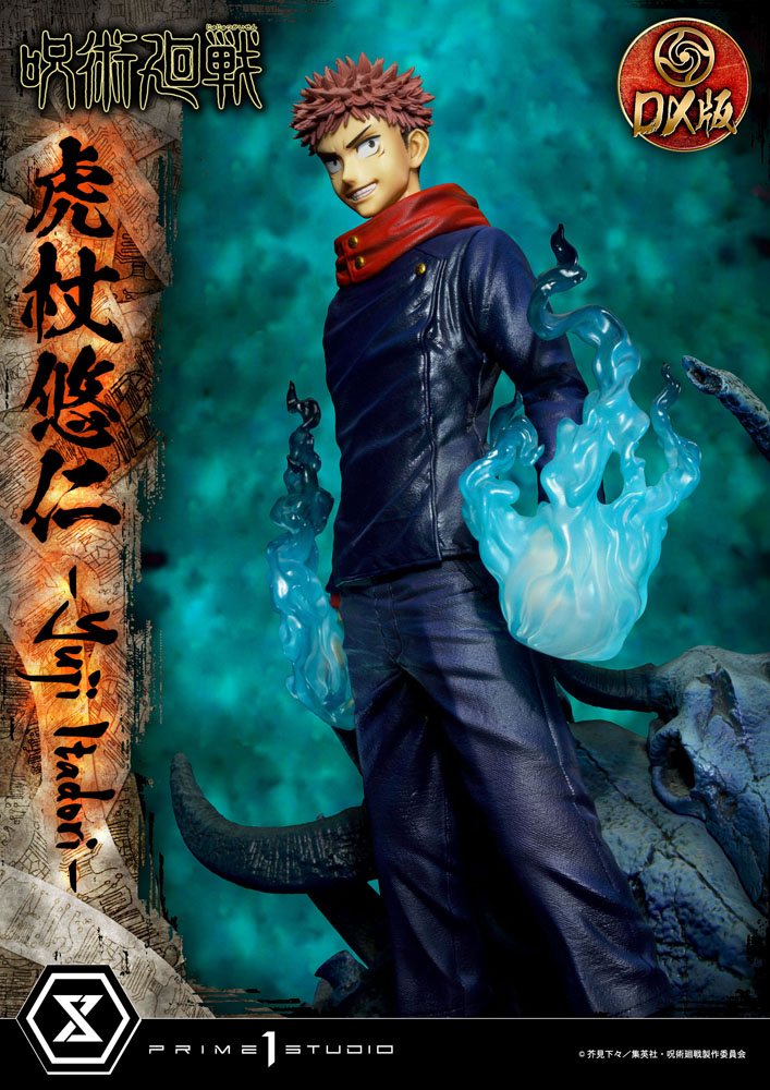 Jujutsu Kaisen Premium Masterline Series Statue Yuji Itadori Deluxe Version 38 cm - Versand: 5-7 Tage nach Bestellung