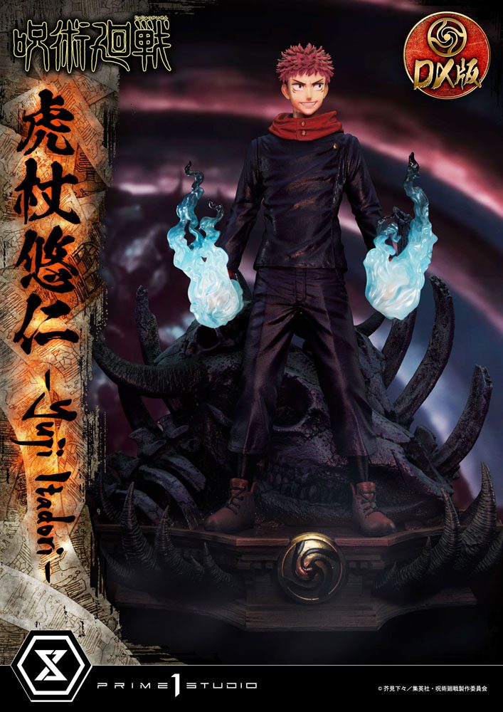 Jujutsu Kaisen Premium Masterline Series Statue Yuji Itadori Deluxe Version 38 cm - Versand: 5-7 Tage nach Bestellung