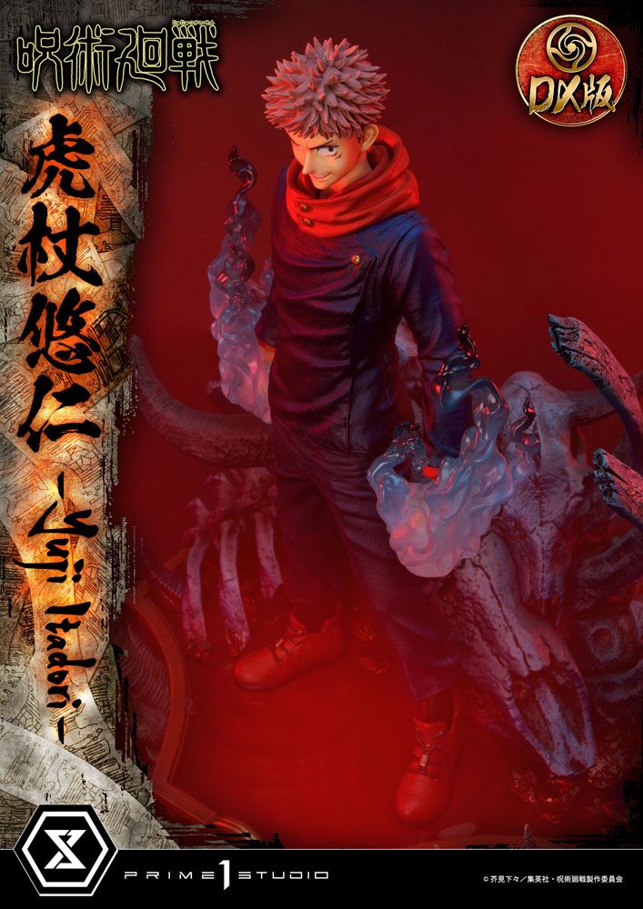 Jujutsu Kaisen Premium Masterline Series Statue Yuji Itadori Deluxe Version 38 cm - Versand: 5-7 Tage nach Bestellung