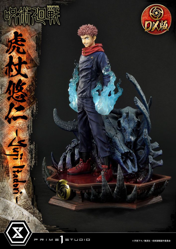 Jujutsu Kaisen Premium Masterline Series Statue Yuji Itadori Deluxe Version 38 cm - Versand: 5-7 Tage nach Bestellung