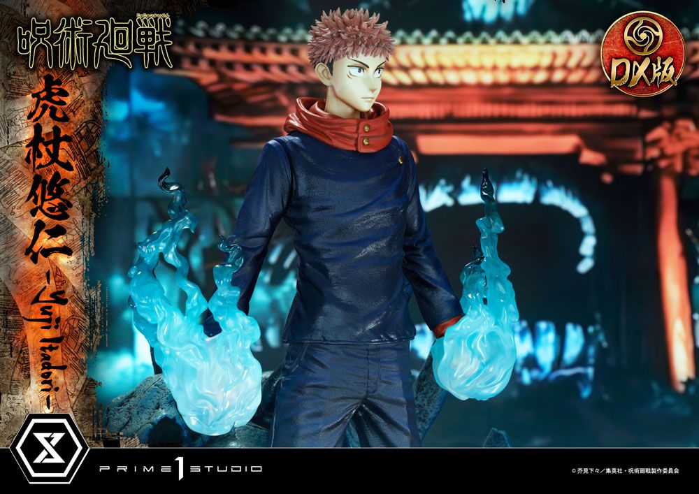 Jujutsu Kaisen Premium Masterline Series Statue Yuji Itadori Deluxe Version 38 cm - Versand: 5-7 Tage nach Bestellung