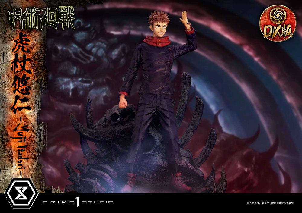 Jujutsu Kaisen Premium Masterline Series Statue Yuji Itadori Deluxe Version 38 cm - Versand: 5-7 Tage nach Bestellung