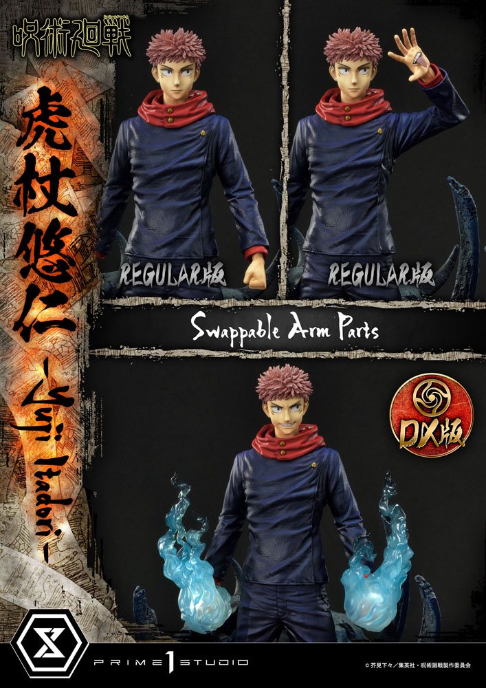 Jujutsu Kaisen Premium Masterline Series Statue Yuji Itadori Deluxe Version 38 cm - Versand: 5-7 Tage nach Bestellung