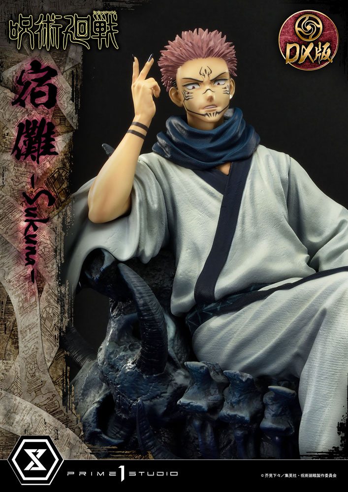 Jujutsu Kaisen Premium Masterline Series Statue Ryomen Sukuna Deluxe Version 34 cm - Versand: 5-7 Tage nach Bestellung