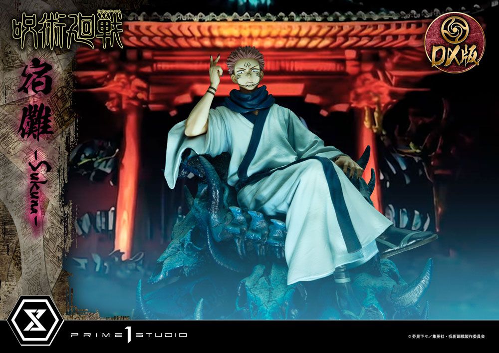 Jujutsu Kaisen Premium Masterline Series Statue Ryomen Sukuna Deluxe Version 34 cm - Versand: 5-7 Tage nach Bestellung