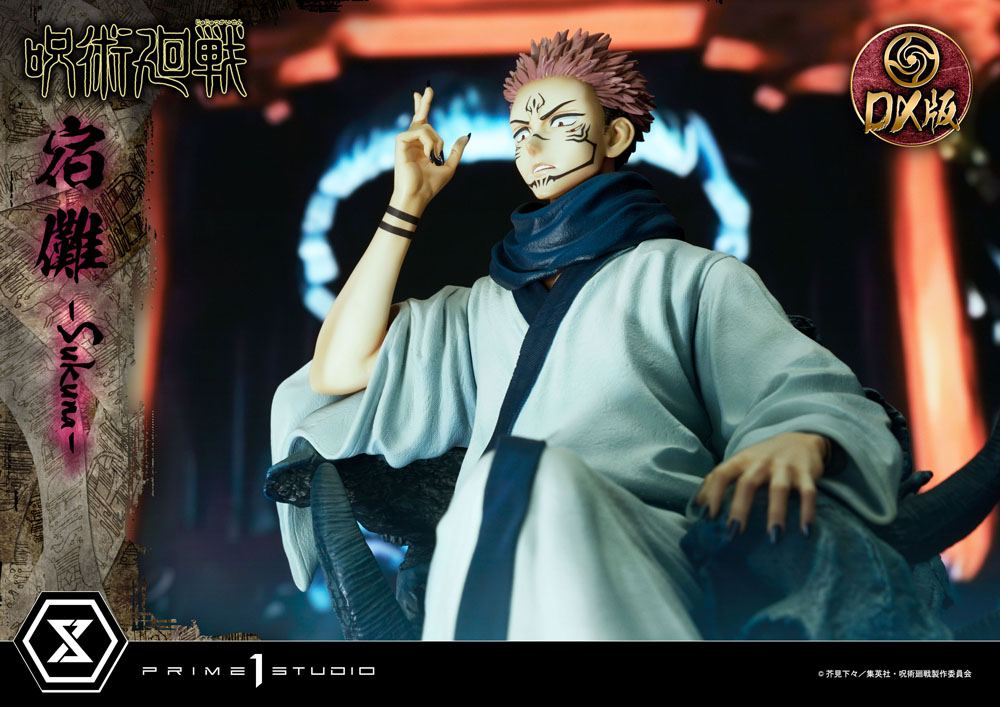 Jujutsu Kaisen Premium Masterline Series Statue Ryomen Sukuna Deluxe Version 34 cm - Versand: 5-7 Tage nach Bestellung