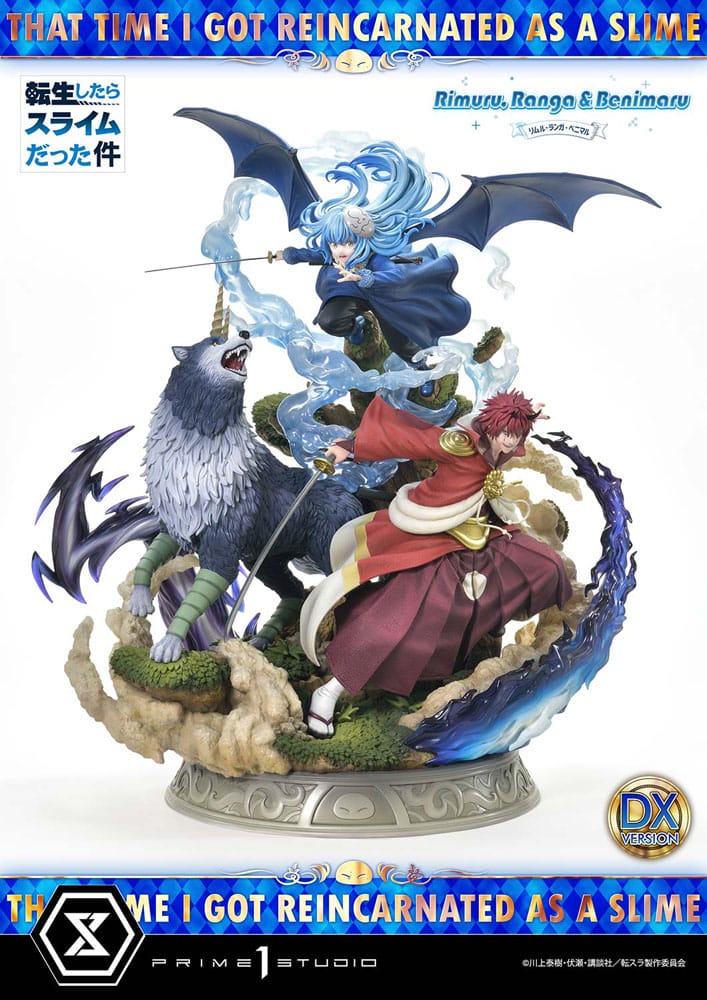 That Time I Got Reincarnated as a Slime Concept Masterline Series Statue 1/6 Rimuru, Ranga and Benimaru Deluxe Bonus Version 59 cm - Preorder - ETA: 25.11.2025