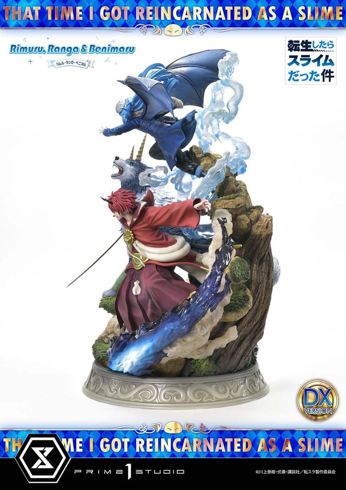 That Time I Got Reincarnated as a Slime Concept Masterline Series Statue 1/6 Rimuru, Ranga and Benimaru Deluxe Bonus Version 59 cm - Preorder - ETA: 25.11.2025
