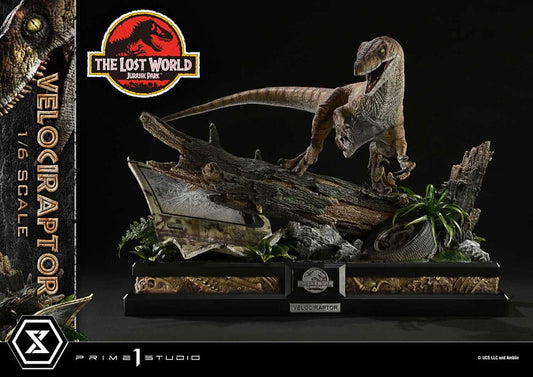 Jurassic Park II Legacy Museum Collection Statue 1/6 Velociraptor Bonus Version 41 cm  - Preorder - ETA: 25.05.2027