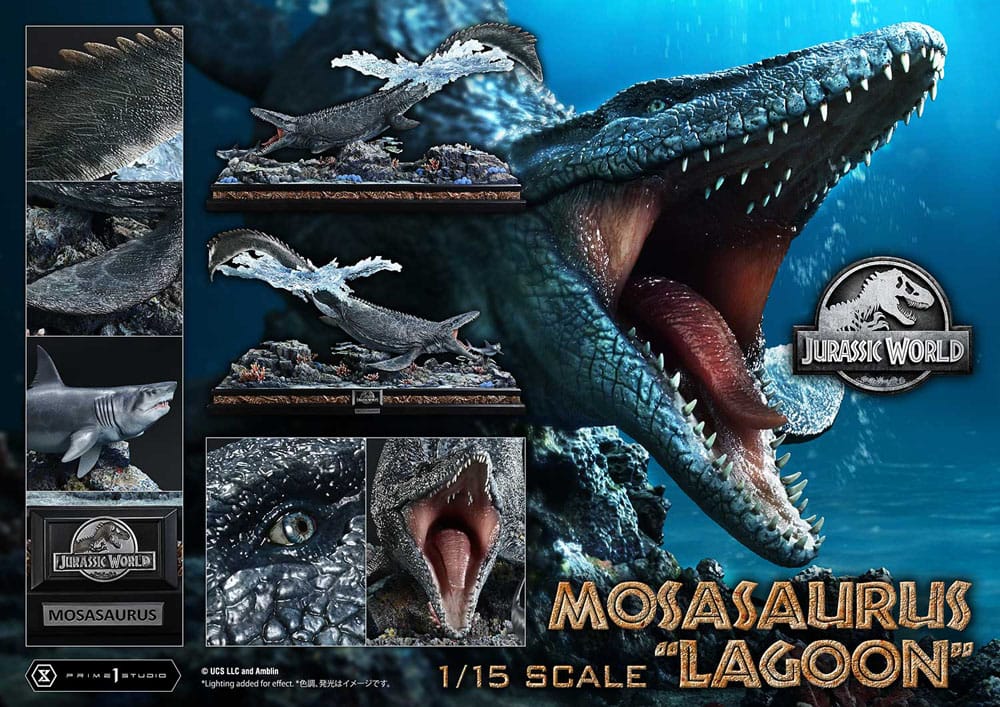Jurassic World Legacy Museum Collection Statue 1/15 Mosasaurus "Lagoon" 57 cm   - Preorder - ETA: 25.06.2027