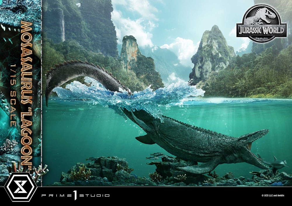 Jurassic World Legacy Museum Collection Statue 1/15 Mosasaurus "Lagoon" Bonus Version 57 cm  - Preorder - ETA: 25.06.2027