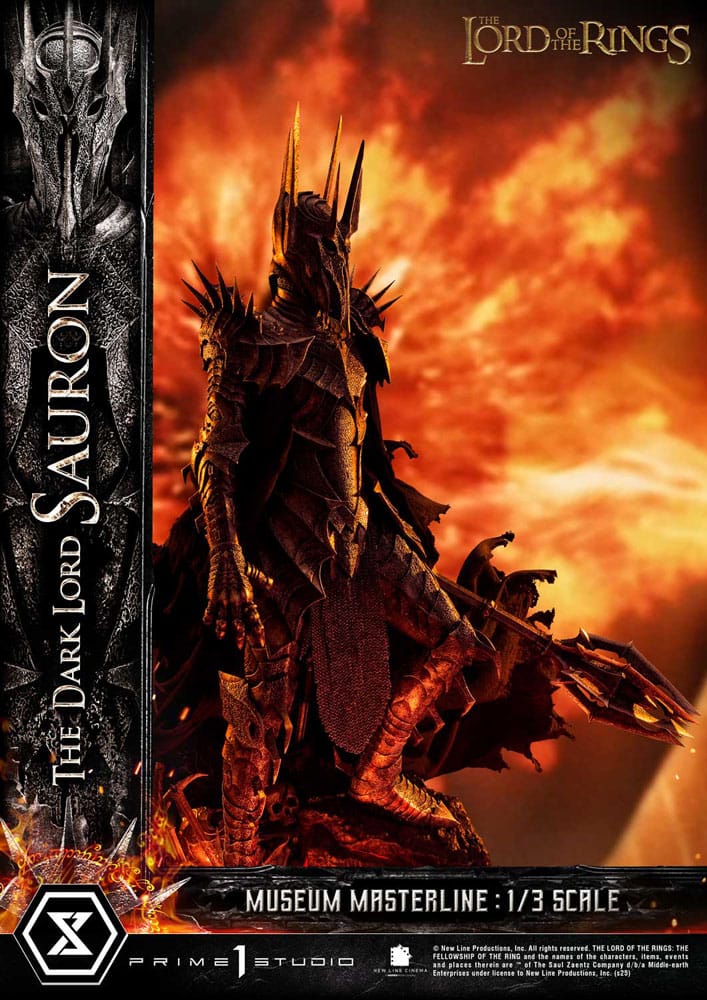 Herr der Ringe Museum Masterline Series Statue 1/3 The Dark Lord Sauron 117 cm - Preorder - ETA: 25.10.2026