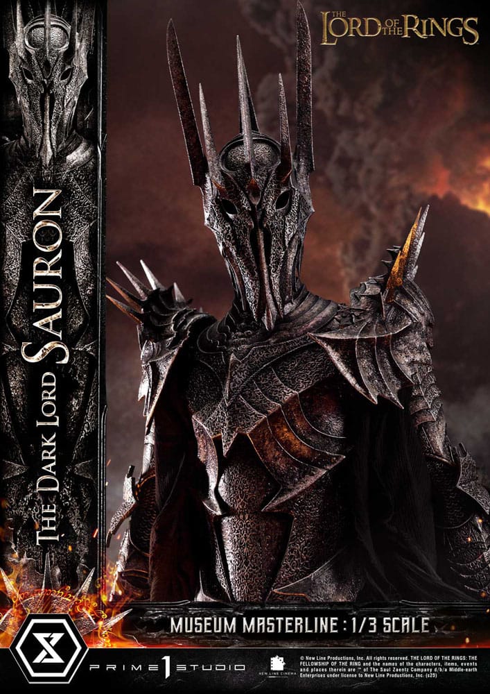 Herr der Ringe Museum Masterline Series Statue 1/3 The Dark Lord Sauron 117 cm - Preorder - ETA: 25.10.2026