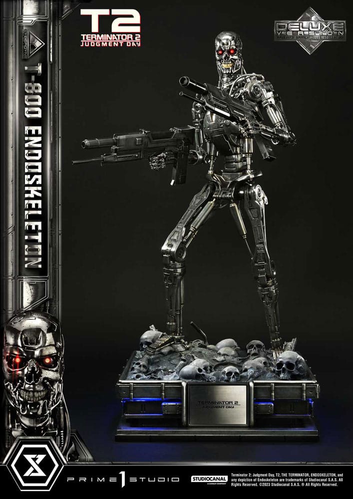 Terminator 2 Museum Masterline Series Statue 1/3 Judgment Day T800 Endoskeleton Deluxe Version 74 cm - Preorder - ETA: 20.12.2025