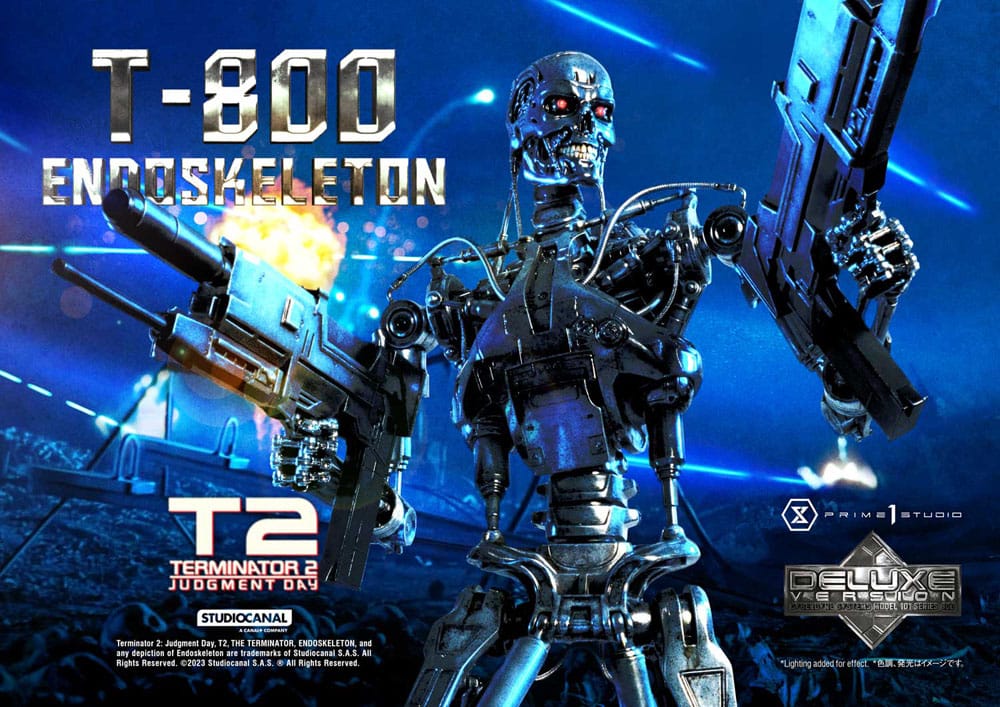 Terminator 2 Museum Masterline Series Statue 1/3 Judgment Day T800 Endoskeleton Deluxe Bonus Version 74 cm - Preorder - ETA: 20.12.2025