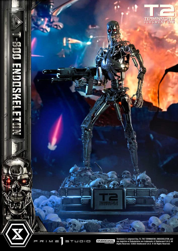 Terminator 2 Museum Masterline Series Statue 1/3 Judgment Day T800 Endoskeleton Deluxe Bonus Version 74 cm - Preorder - ETA: 20.12.2025