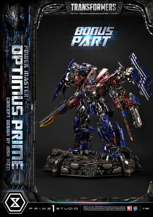 Transformers Museum Masterline Statue Powermaster Optimus Prime Concept by Josh Nizzi Ultimate Bonus Version 99 cm  - Versand: 5-7 Tage nach Bestellung