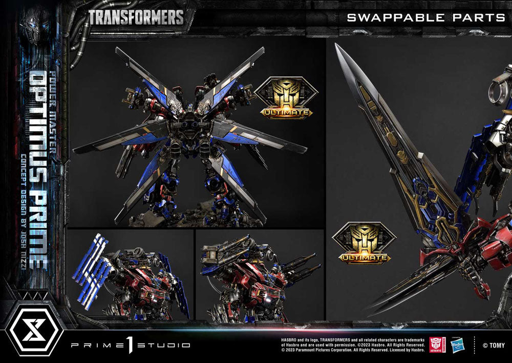 Transformers Museum Masterline Statue Powermaster Optimus Prime Concept by Josh Nizzi Ultimate Bonus Version 99 cm - Versand: 5-7 Tage nach Bestellung