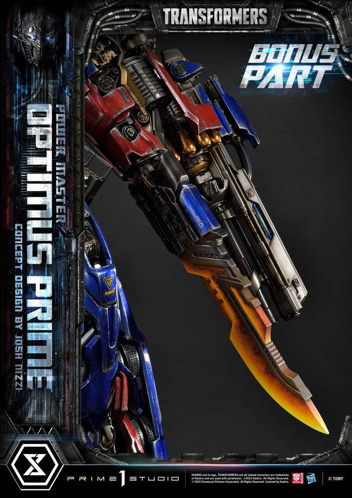 Transformers Museum Masterline Statue Powermaster Optimus Prime Concept by Josh Nizzi Ultimate Bonus Version 99 cm - Versand: 5-7 Tage nach Bestellung