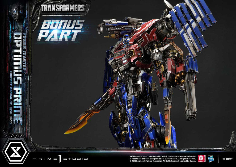 Transformers Museum Masterline Statue Powermaster Optimus Prime Concept by Josh Nizzi Ultimate Bonus Version 99 cm - Versand: 5-7 Tage nach Bestellung