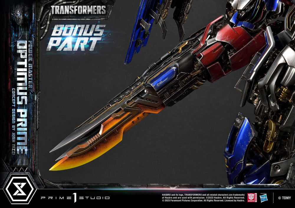 Transformers Museum Masterline Statue Powermaster Optimus Prime Concept by Josh Nizzi Ultimate Bonus Version 99 cm - Versand: 5-7 Tage nach Bestellung