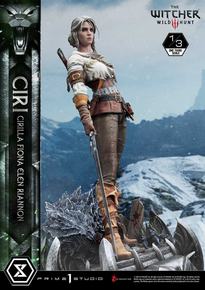 The Witcher 3: Wild Hunt Museum Masterline Statue 1/3 Wild Hunt Ciri Fiona Elen Riannon 81 cm - Preorder - ETA: 25.07.2026