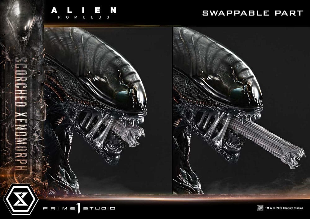 Alien: Romulus Museum Masterline XL Statue 1/3 Scorched Xenomorph 98 cm - Preorder - ETA: 25.12.2026