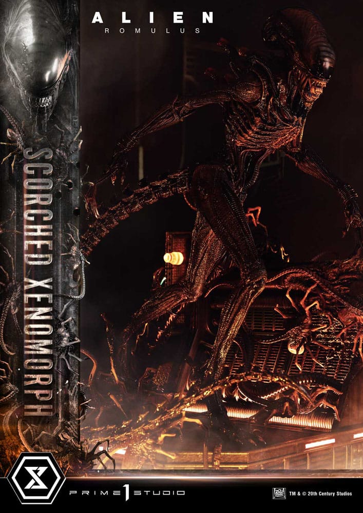 Alien: Romulus Museum Masterline XL Statue 1/3 Scorched Xenomorph 98 cm - Preorder - ETA: 25.12.2026