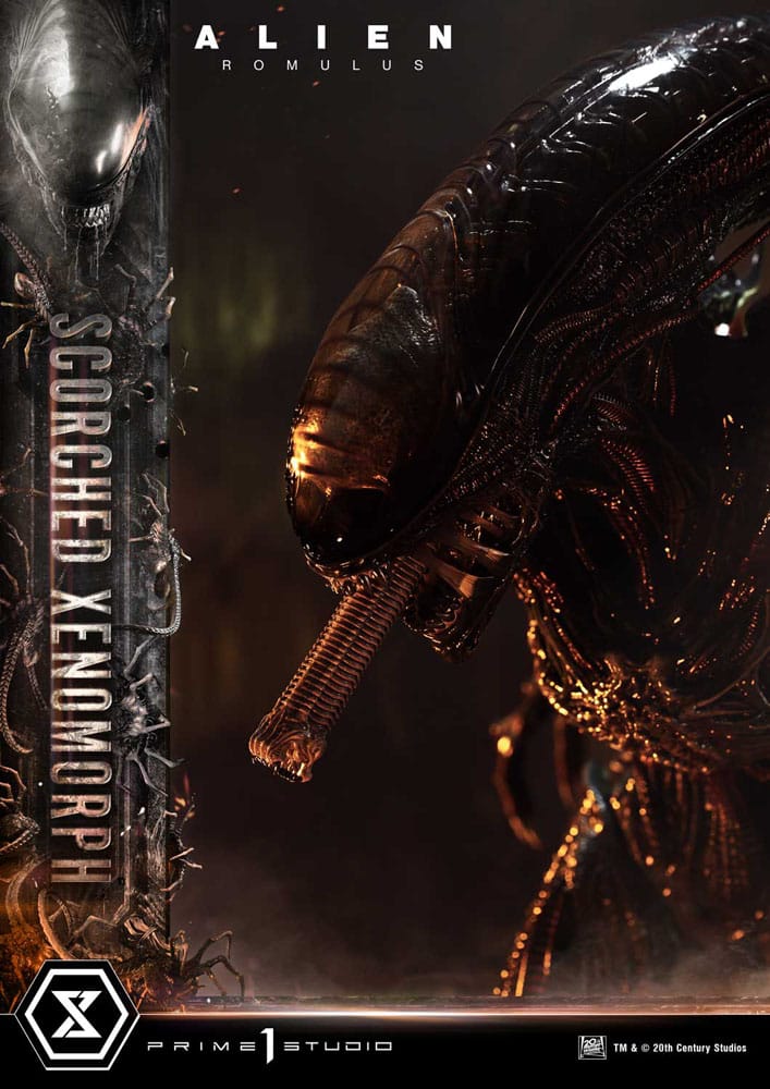 Alien: Romulus Museum Masterline XL Statue 1/3 Scorched Xenomorph 98 cm - Preorder - ETA: 25.12.2026